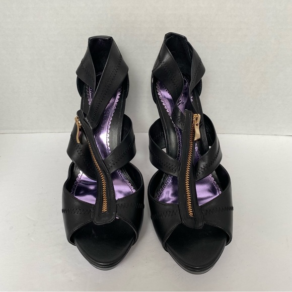 Black Sam Edelman Heels In Size 9B - Picture 4 of 5